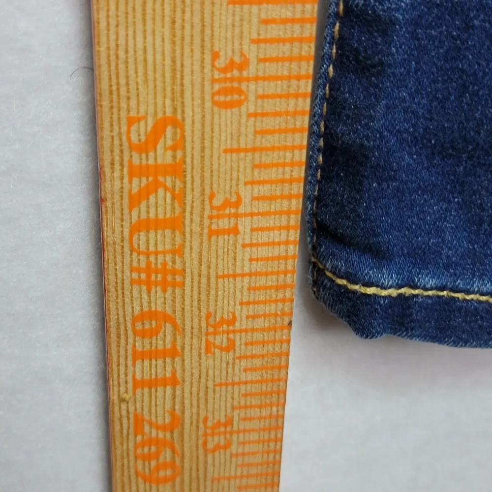Women's JEN7‎ Slim Straight Blue Jeans SIZE 18 Misses  #878